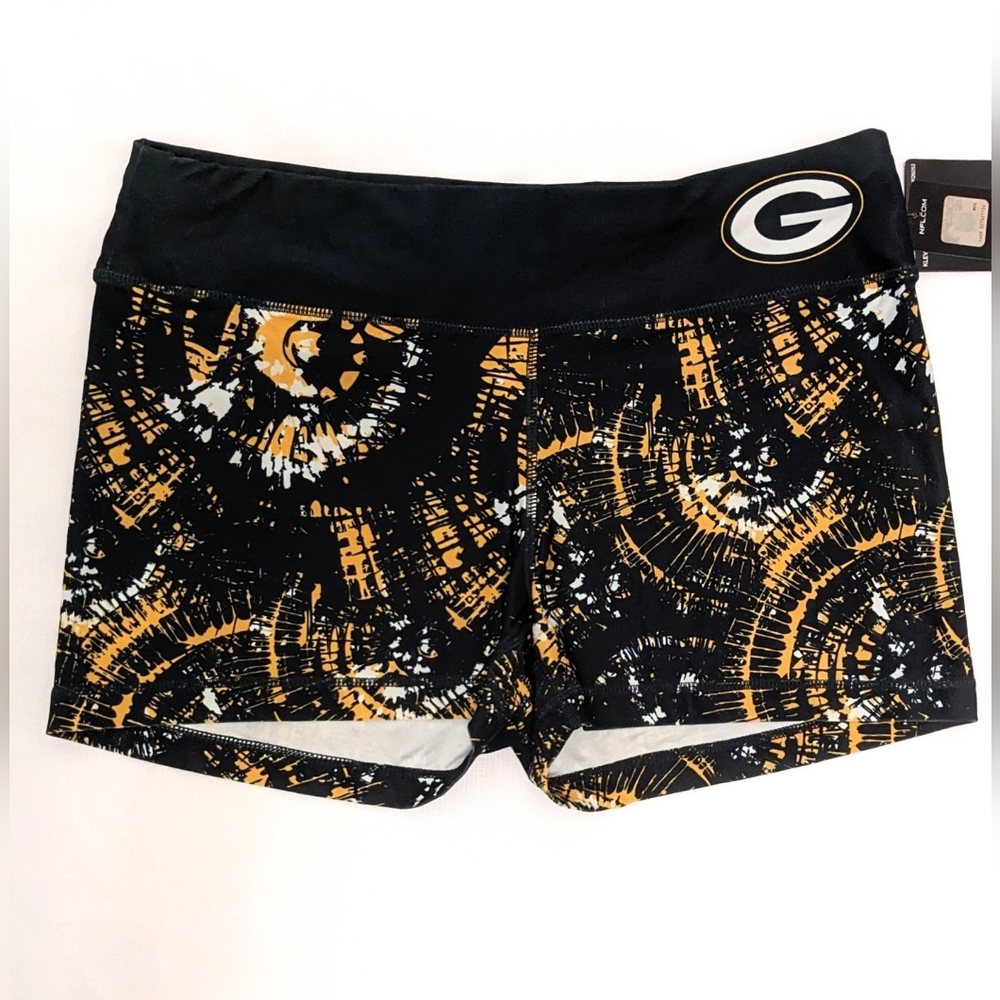 Green Bay Packers yoga shorts size XL